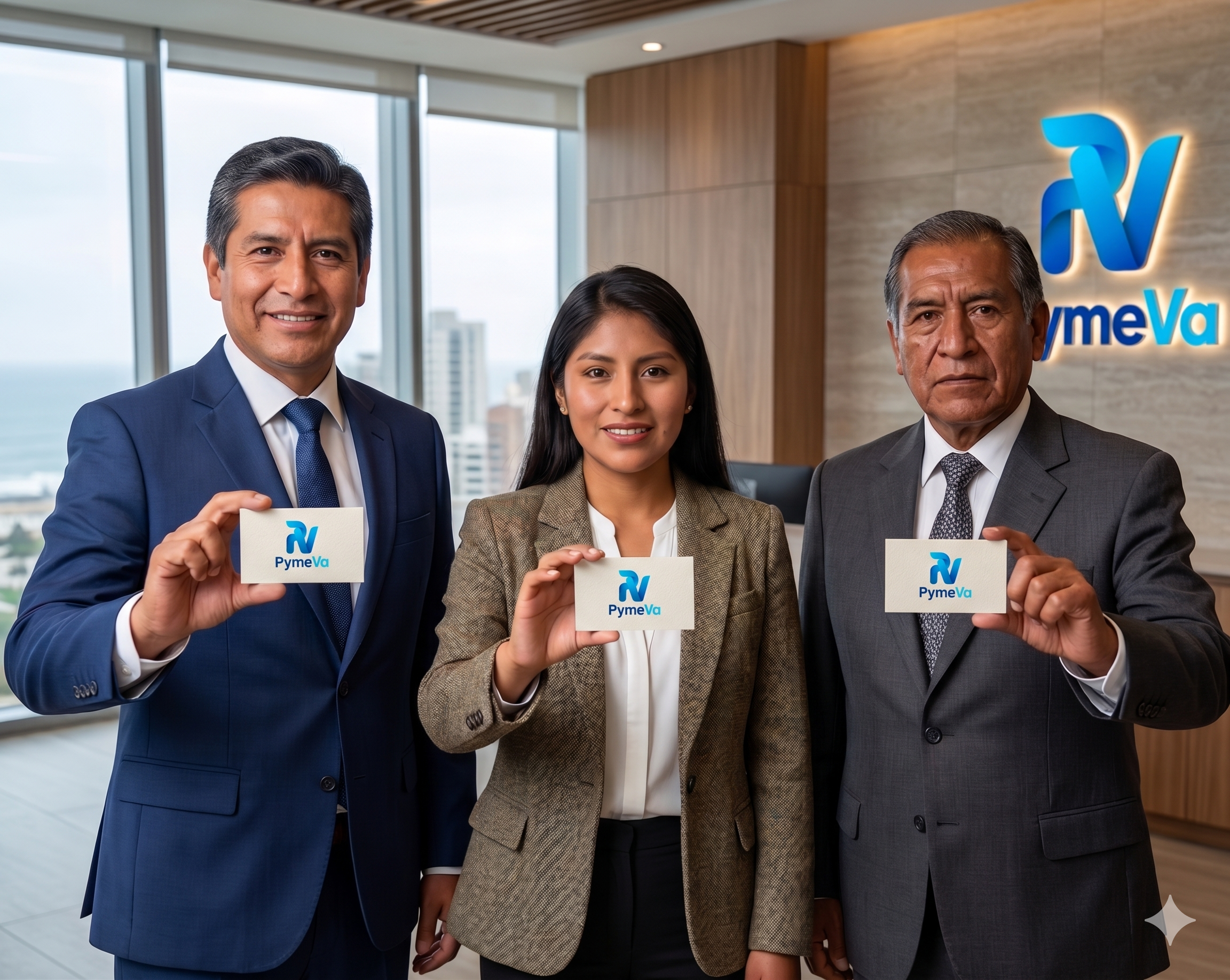 Equipo de PymeVa asesorando inversionistas